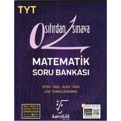 Karekök Yayınları Tyt Sıfırdan Sınava Matematik Soru Bankası