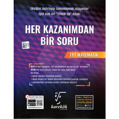 Karekök Yayınları Tyt Matematik Her Kazanımdan Bir Soru