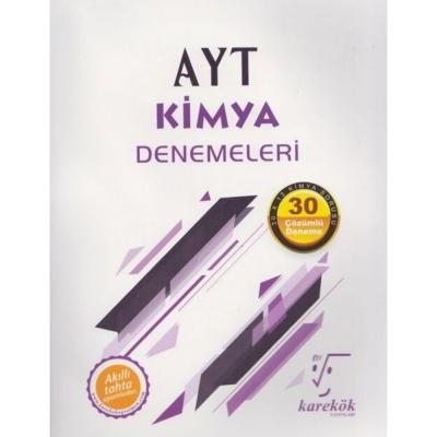 Karekök Yayınları Ayt Kimya 30 Deneme