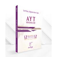 Karekök Yayınları Ayt Sayısal Öğrencileri İçin 12 Deneme Seti