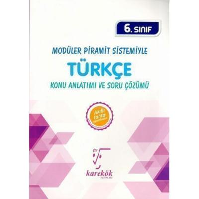 Karekök Yayınları 6. Sınıf MPS Türkçe Konu Anlatımı Ve Soru Bankası