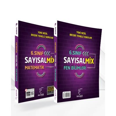 Karekök Yayınları 6. Sınıf  Sayısal MİX (Matematik - Fen Bilimleri)