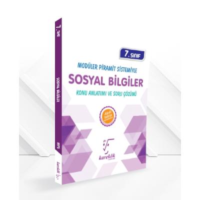 Karekök Yayınları 7. Sınıf Sosyal Bilgiler Konu Anlatımı Ve Soru Çözümü