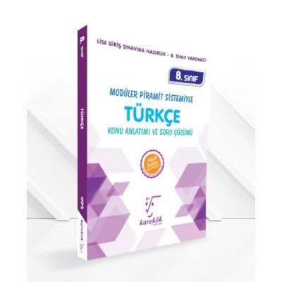 Karekök Yayınları 8. Sınıf Lgs Türkçe Konu Anlatımı Ve Soru Çözümü