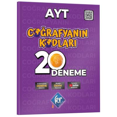 Kr Akademi Yayınları Coğrafyanın Kodları AYT Coğrafya Çözümlü 20 Deneme