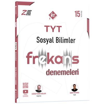 Kr Akademi Yayınları TYT Sosyal Bilimler 15 Frekans Denemeleri