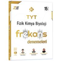 KR Akademi Yayınları TYT Fizik Kimya Biyoloji FKB 15 Frekans Denemeleri 