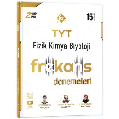 KR Akademi Yayınları TYT Fizik Kimya Biyoloji FKB 15 Frekans Denemeleri 