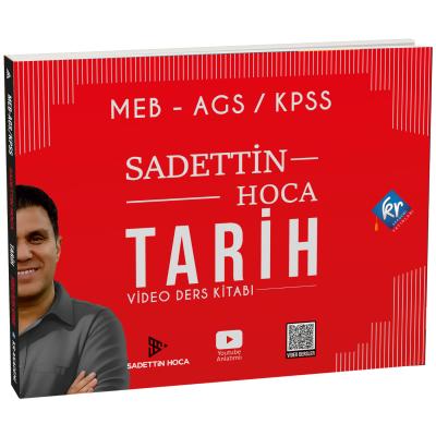 KR Akademi Yayınları Sadettin Hoca MEB AGS KPSS Tarih Video Ders Kitabı 