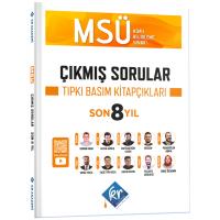 KR Akademi Yayınları MSÜ Çıkmış Sorular Son 8 Yıl Tıpkı Basım Kitapçıkları
