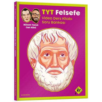 KR Akademi Yayınları Can Köni-Bülent Tanık TYT Felsefe Video Ders Kitabı Soru Bankası 