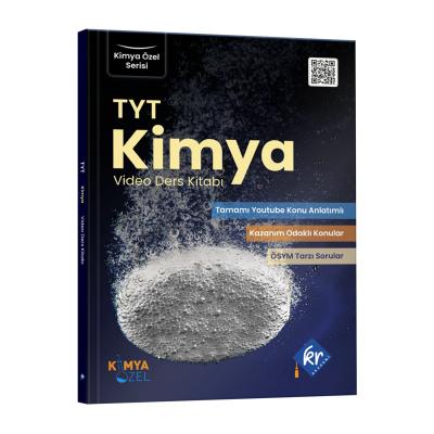 KR Akademi Yayınları Kimya Özel TYT Kimya Video Ders Kitabı 