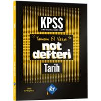 KR Akademi Yayınları KPSS Tarih Konu Anlatımlı Not Defteri 