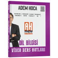 KR Akademi Yayınları Adem Hoca Tüm Sınavlar İçin Dil Bilgisi Video Ders Kitabı 