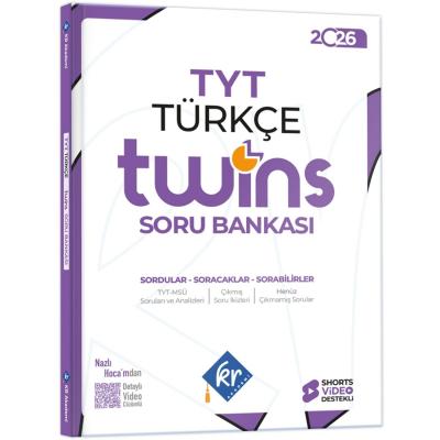KR Akademi Yayınları 2026 TYT Twins Türkçe Soru Bankası 
