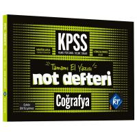 KR Akademi Yayınları KPSS Coğrafya Konu Anlatımlı Not Defteri 