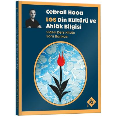 KR Akademi Yayınları Cebrail Hoca LGS Din Kültürü ve Ahlak Bilgisi Video Ders Kitabı Soru Bankası 