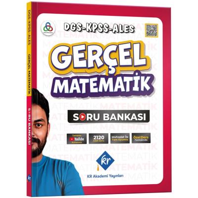 KR Akademi Yayınları Gerçel Matematik DGS KPSS ALES Soru Bankası 