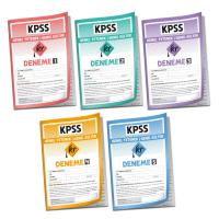 KR Akademi Yayınları KPSS Lisans Genel Yetenek Genel Kültür 5 Deneme Paketi 