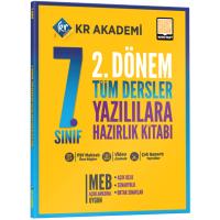 Kr Akademi Yayınları 7. Sınıf 2. Dönem Tüm Dersler Yazılılara Hazırlık Kitabı 