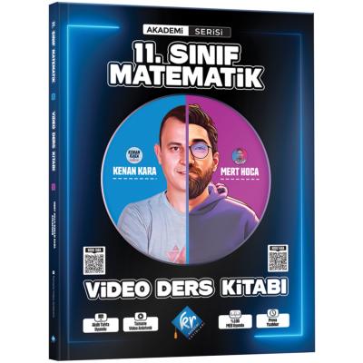 Kr Akademi Yayınları  Kenan Kara & Mert Hoca 11. Sınıf Matematik Video Ders Kitabı Akademi Serisi 