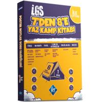 KR Akademi Yayınları LGS 7'den 8'e Yaz Kamp Kitabı (Tüm Dersler)