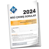 Kr Akademi Yayınları 2024 MSÜ Çıkmış Sorular Tıpkı Basım Kitapçığı