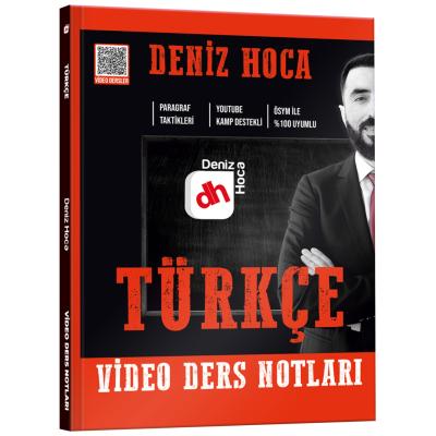Kr Akademi Yayınları Deniz Hoca Tüm Sınavlar İçin Türkçe Video Ders Kitabı