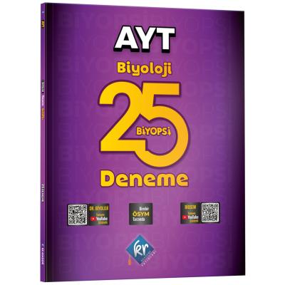 Kr Akademi Yayınları Dr. Biyoloji & Biosem AYT Biyoloji Biyopsi 25 Biyoloji Deneme