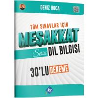KR Akademi Yayınları Deniz Hoca Tüm Sınavlar İçin Meşakkat Serisi Dil Bilgisi 30'lu Deneme Sınavı 