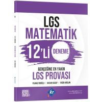KR Akademi Yayınları LGS 8. Sınıf Matematik 12 Deneme Gerçeğine En Yakın LGS Provası 