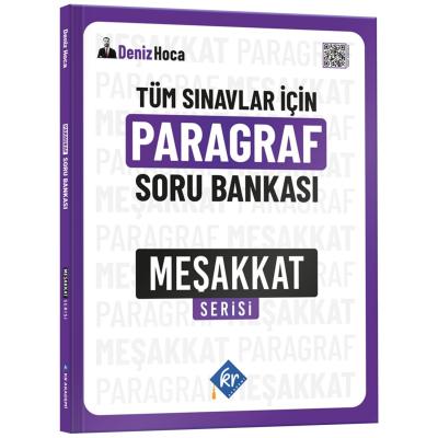 KR Akademi Yayınlar Deniz Hoca Tüm Sınavlar İçin Paragraf Soru Bankası Meşakkat Serisi 