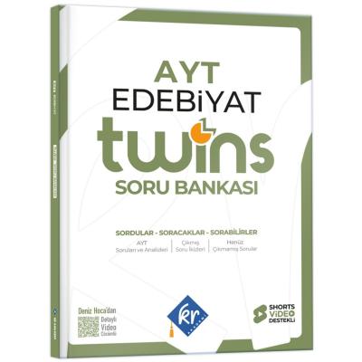 KR Akademi Yayınları AYT Twins Edebiyat Soru Bankası 