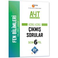 Kr Akademi Ayt Fen Bilimleri Son 6 Yıl Konu Konu Çıkmış Sorular 