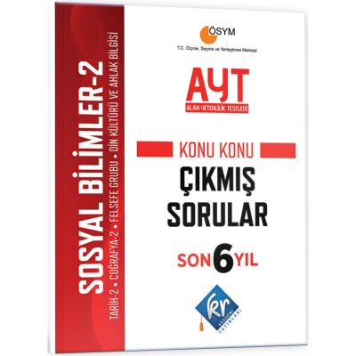 Kr Akademi Ayt Sosyal Bilimler 2 Son 6 Yıl Konu Konu Çıkmış Sorular 