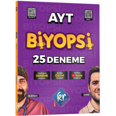 Kr Akademi Dr. Biyoloji & Biosem Ayt Biyopsi 25 Biyoloji Deneme 