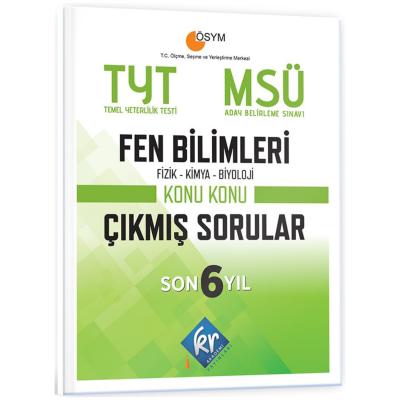 Kr Akademi Tyt  Msü Fen Bilimleri Son 6 Yıl Konu Konu Çıkmış Sorular 