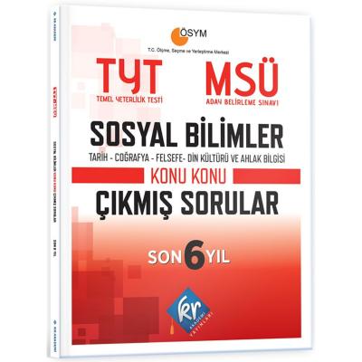 Kr Akademi Tyt  Msü Sosyal Bilimler Son 6 Yıl Konu Konu Çıkmış Sorular 