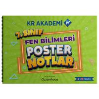 Kr Akademi Yayınları 7. Sınıf Fen Bilimleri Poster Notlar 