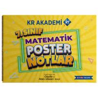Kr Akademi Yayınları 7. Sınıf Matematik Poster Notlar 