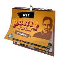 Kr Akademi Yayınları Ayt Edebiyat Poster Notlar 
