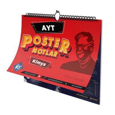 Kr Akademi Yayınları Ayt Kimya Poster Notlar 