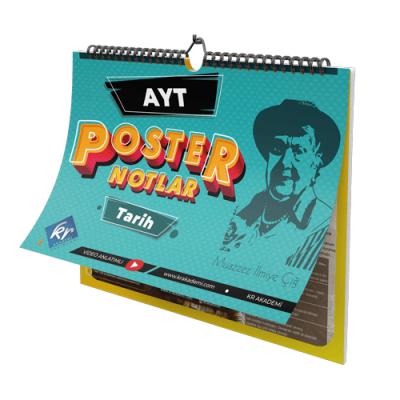 Kr Akademi Yayınları Ayt Tarih Poster Notlar 