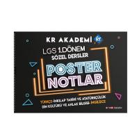 Kr Akademi Yayınları Lgs 1. Dönem Sözel Bölüm Poster Notlar