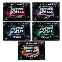 Kr Akademi Yayınları Lgs Poster Notlar Seti (5'Li) 