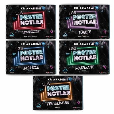 Kr Akademi Yayınları Lgs Poster Notlar Seti (5'Li) 