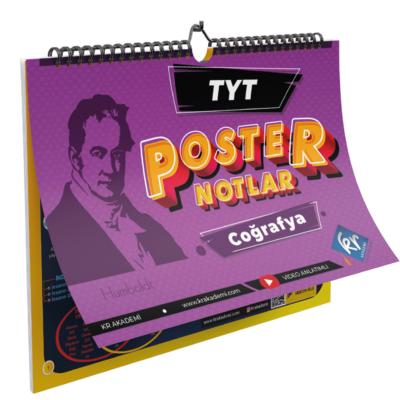 Kr Akademi Yayınları Tyt Coğrafya Poster Notlar 