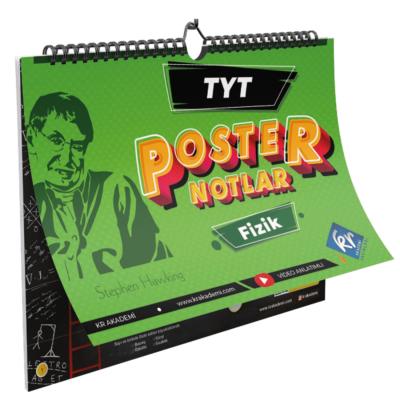 Kr Akademi Yayınları Tyt Fizik Poster Notlar 
