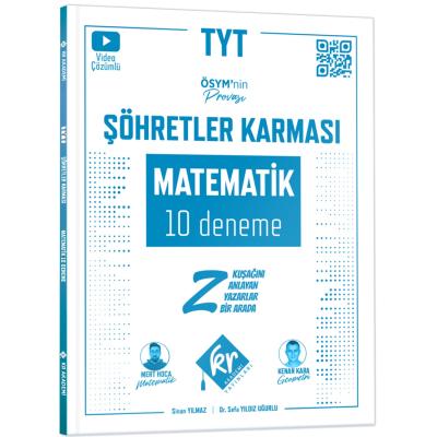 Kr Akademi Yayınları TYT Şöhretler Karması Matematik 10 Deneme 
