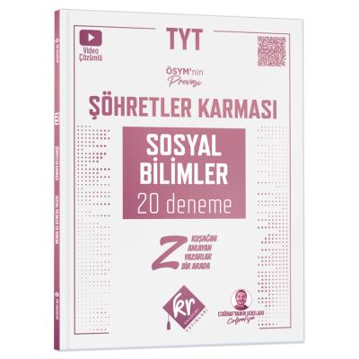 Kr Akademi Yayınları TYT Şöhretler Karması Sosyal Bilimler 20 Deneme